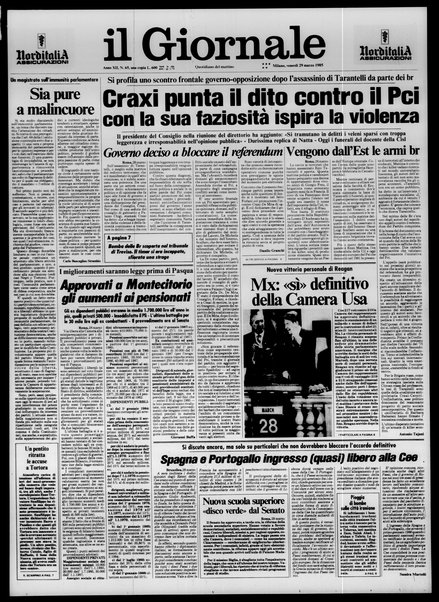 Il giornale : quotidiano del mattino